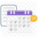 Calendar Planner Schedule Icon