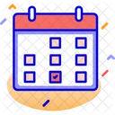Iteration Milestone Schedule Icon