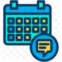 Chat Planner Date Icon