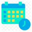 Clock Manage Schedule Icon