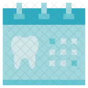 Dental Care Dentist Schedule Icon