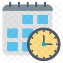 Study Schedule Time Table Calendar Icon