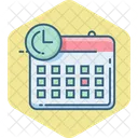 Schedule Calendar Class Icon