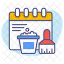 Schedule Cleaning Clean Icon