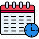 Schedule Calendar Clock アイコン