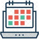 Schedule Timer Laptop Icon