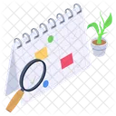 Appointment Analysis Schedule Analysis Business Calendar Icon