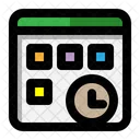 Schedule Transit Time Icon