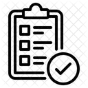 Schedule Checkbox  Icon