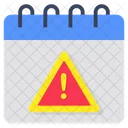 Calendar Error Schedule Error Planner Icon