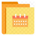 Calendar Folder Schedule Icon