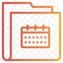 Calendar Folder Schedule Icon