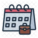 Schedule Calendar Planning Icon