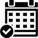 Schedule Planner Calendar Icon