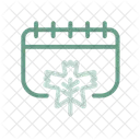 Schedule Fall Season Icon