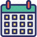 Schedule Calendar Wall Calendar Icon