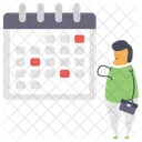 Schedule Reminder Calendar Icon