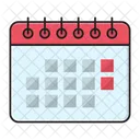 Calendar Deadline Event Icon