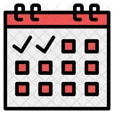Calendar Schedule Administration Icon