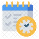 Schedule Calendar Date Icon