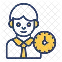 Schedule User Business Icon