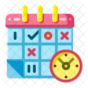 Schedule Calendar Date Icon