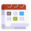 Schedule Calendar Almanac Icon