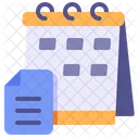 Edited Flat Calendar Icon