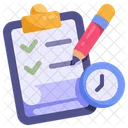 Edited Flat Schedule Icon