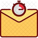 Timer Mail Time Limit Email Stopwatch Icon