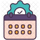 Management Calendar Time アイコン