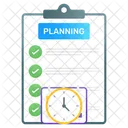 Schedule Planning  Icon