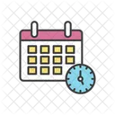 Schedule Planning Schedule Time Management Icon