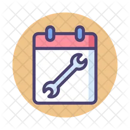 Schedule Service  Icon