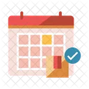 Scheduled Delivery Calendar Delivery Date Icon