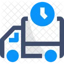 Scheduled Delivery Fast Delivery Truck Icon