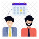 Scheduled Appointment Scheduled Meeting Meeting Deadline Icon