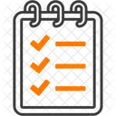 Scheduler Checklist Paper Icon
