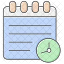 Scheduling Lineal Color Icon Icon