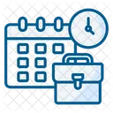 Schedule Management Deadline Icon