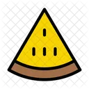 Scheibe Wassermelone Obst Symbol