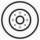 Scheibenbremse Auto Bremse Symbol