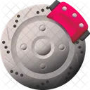 Scheibenbremse Auto Bremse Symbol