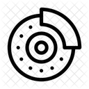 Scheibenbremse Bremse Scheibe Symbol