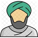 Muslim Scheich Arabisch Symbol