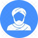 Scheich Muslim Arabisch Symbol