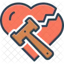 Scheidung  Symbol