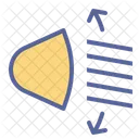 Leuchtweitenregulierung Scheinwerfer Einstellen Einstellen Symbol