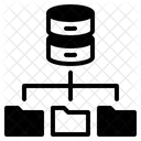 Metadata Distributed Schema Database Normalization Icon