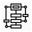 Diagramme schématique  Icône